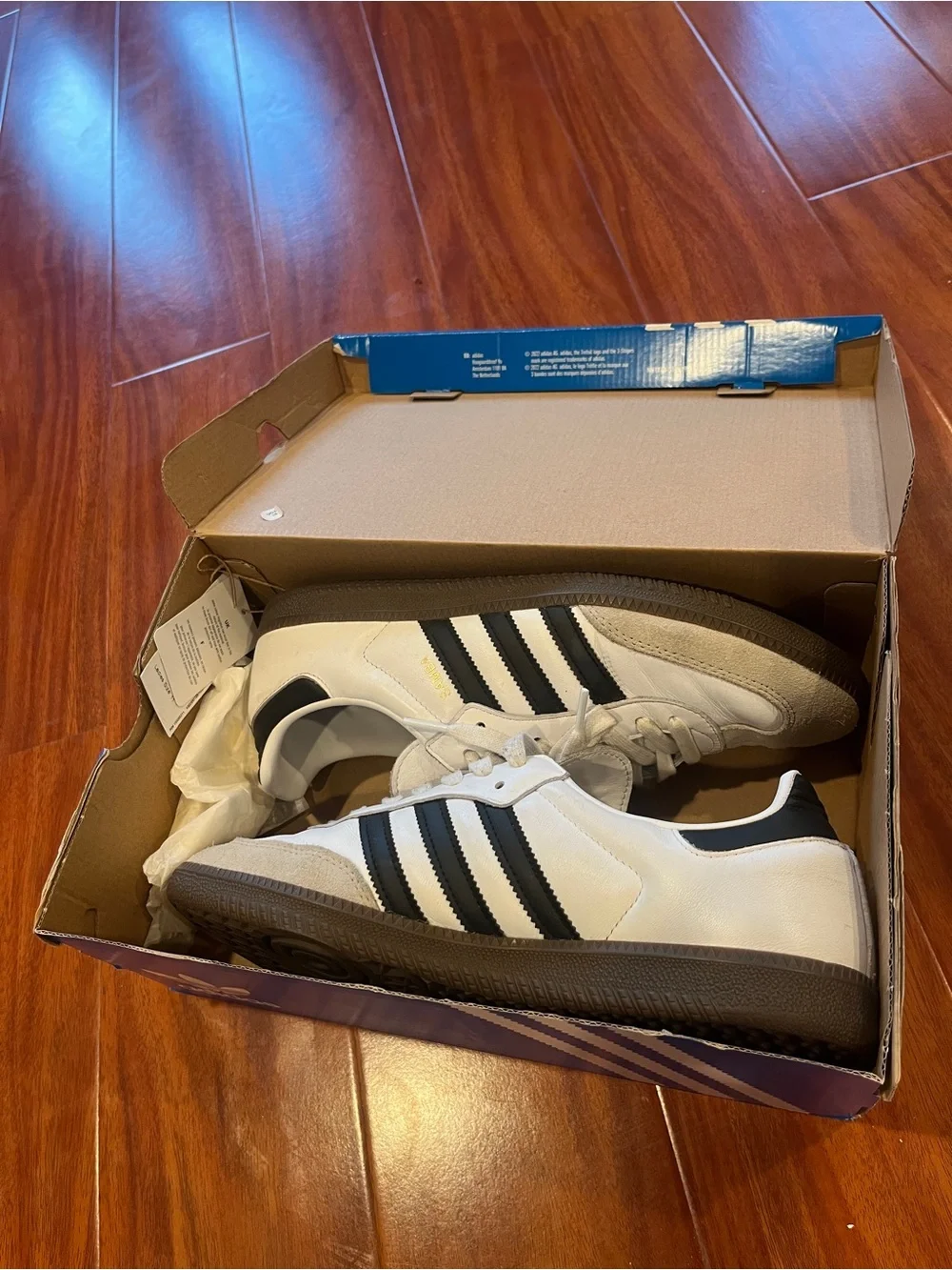 adidas Samba OG Cloud White Core Black - Men’s Size 10